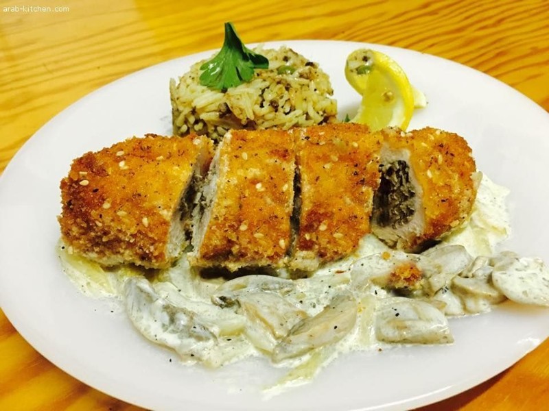 وصفة كوردن بلو سهلة و سريعة بالخطوات و الصور